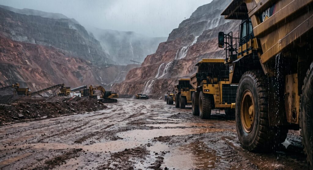 Chile copper mine disruption