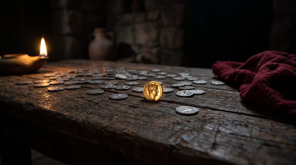 evidence the Bible is true as 30 silver coins he was betrayed