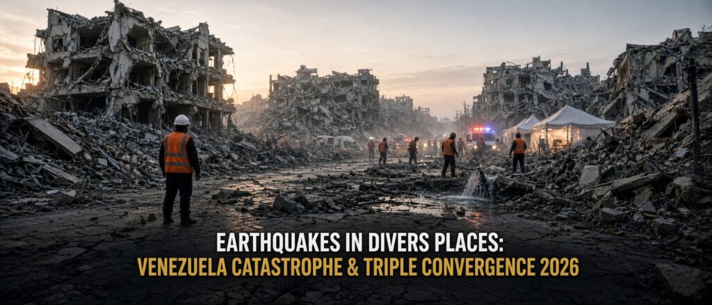 earthquakes in divers places continues in 2026