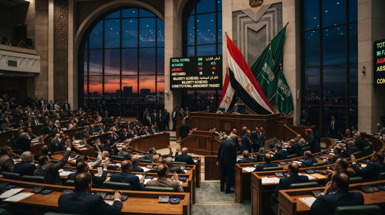 Egyptian parliament in new capital authorizes troops for Saudi Arabia defense as Egypt authorizes troops Saudi Arabia