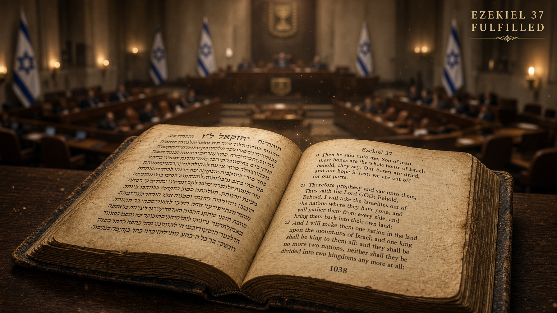 Ezekiel 37 prophecy Israel back in land election fulfillment