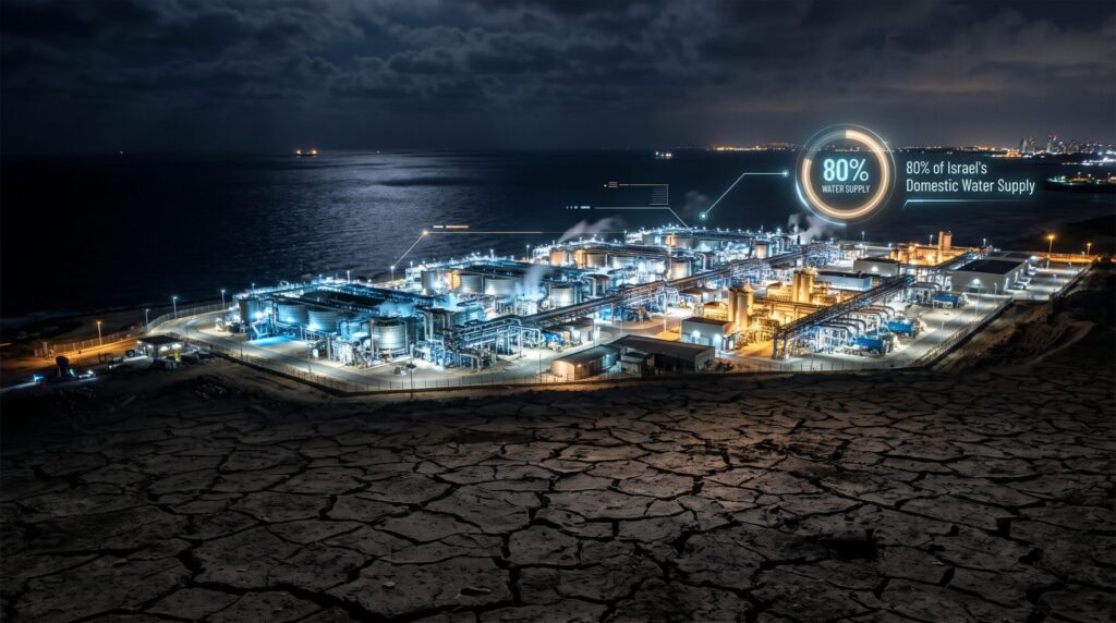 Israel desalination plants threatened as Iran targets water supplies