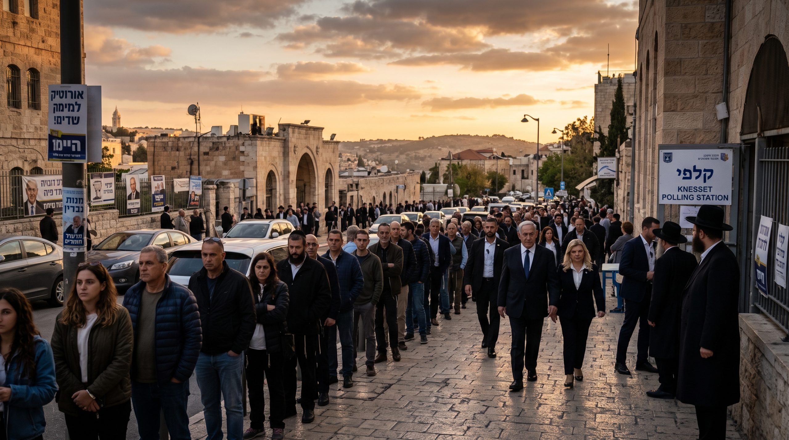 Israel election October 27 2026 Netanyahu casts vote 26th Knesset