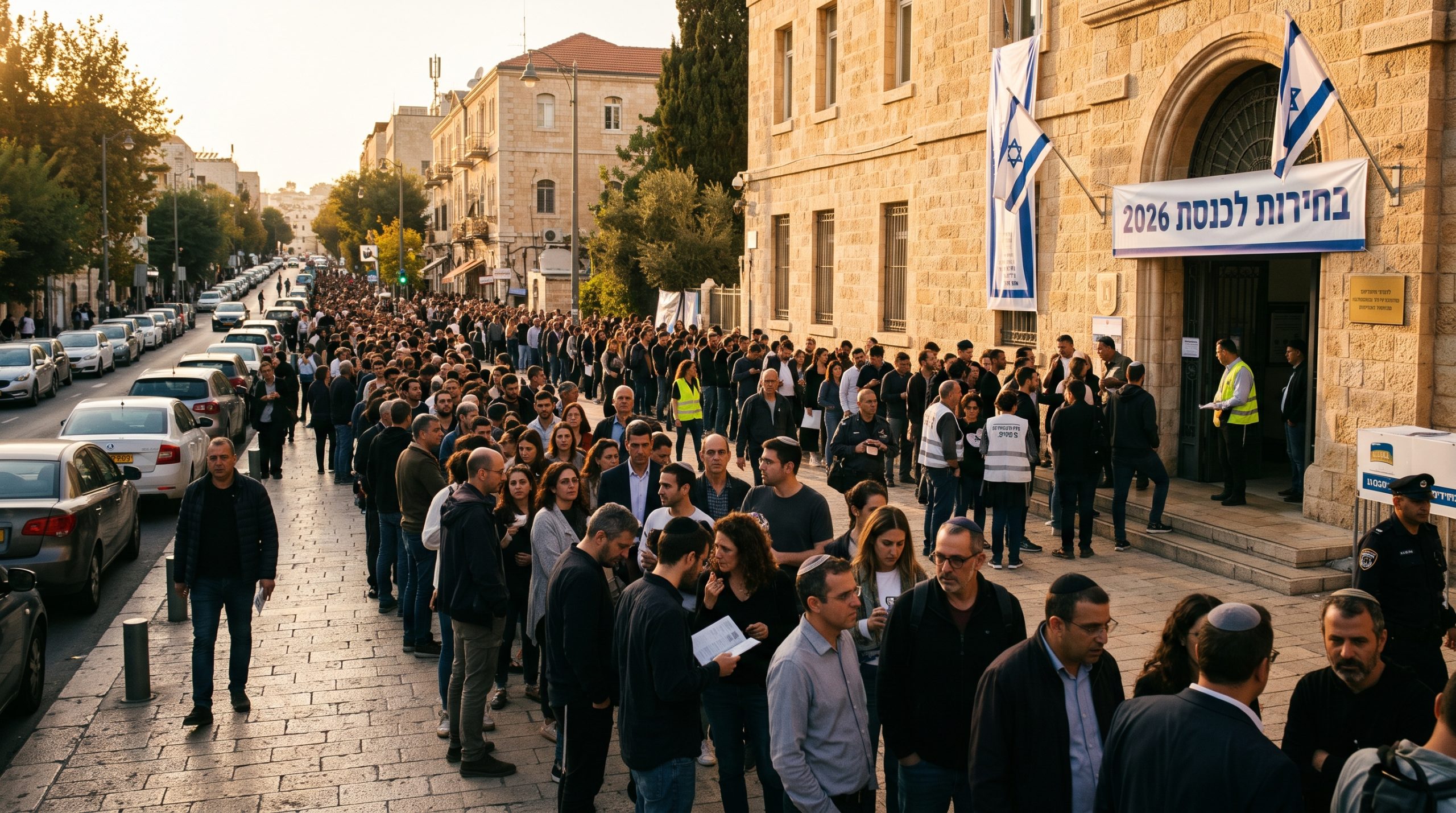 Israel election October 27 2026 record turnout 44.9 percent highest since 1973